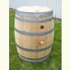 Weinfass 225L Regenwasserfass aus Holz inkl. Deckel 93-95cm hoch