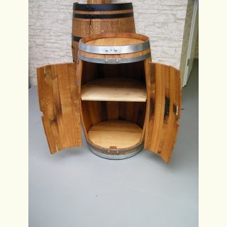 Weinfass Schrank Minibar aus einem 120L Eichenholz Weinfass