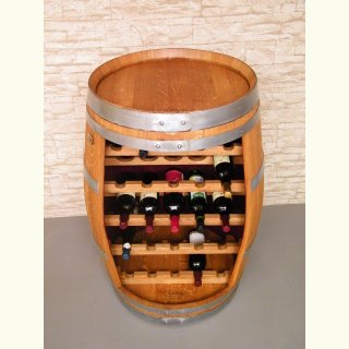 Weinfass Weinregal für 25 Flaschen