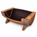 Hundebett aus gebrauchtem 225L Weinfass