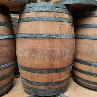 300L Weinfass gebraucht aus Eichenholz für Deko Zwecke