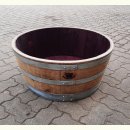 Weinfass Miniteich Fassabschnitt