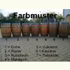 Weinfass Blumenkübel aus einem halben 225L Barrique Weinfass