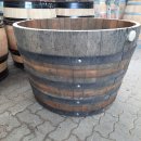 67cm hoher Fassabschnitt vom 600L Barrique Weinfass