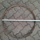 Fassreifen aus Holz ca 62 cm Ø vom 228L Burgund Weinfass