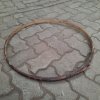 Fassreifen aus Holz ca 62 cm Ø vom 228L Burgund Weinfass