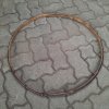 Fassreifen aus Holz ca 70 cm Ø vom 228L Burgund Weinfass